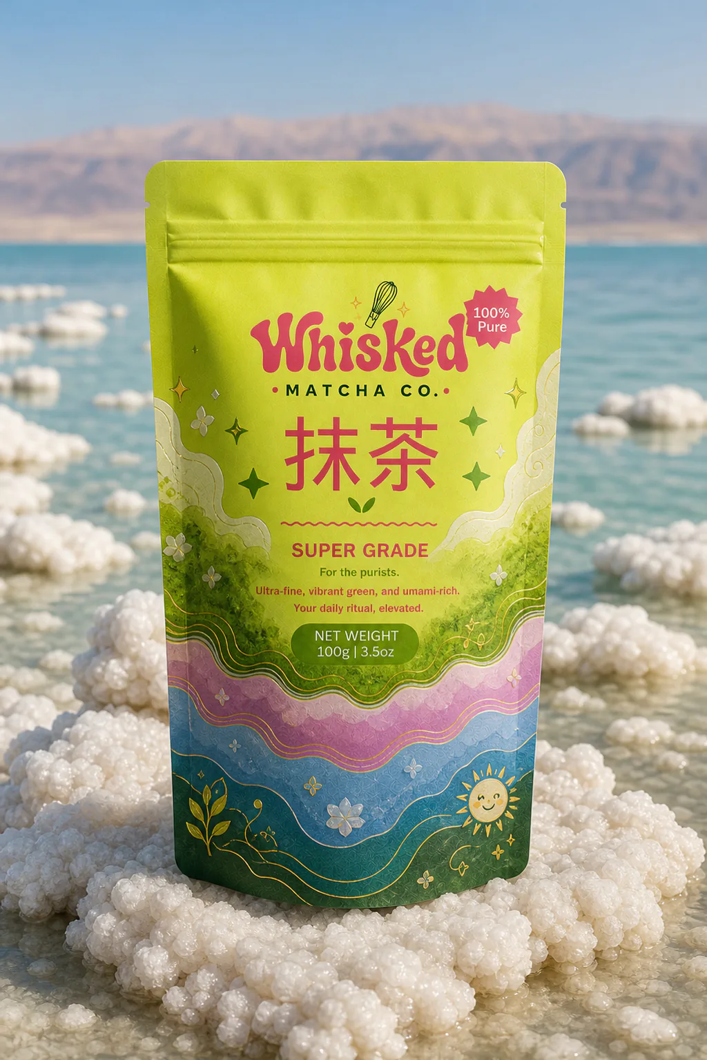 Whisked Daily Matcha Pouch design 5
