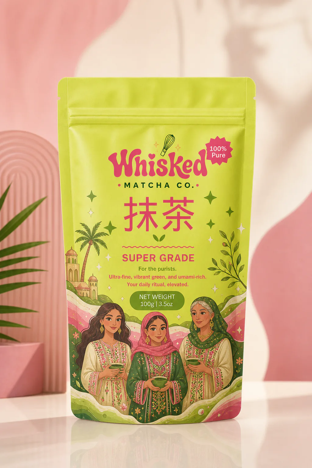 Whisked Daily Matcha Pouch design 6
