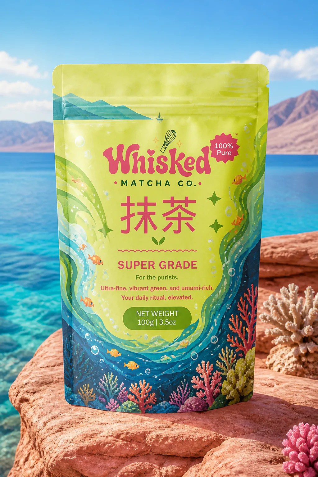 Whisked Daily Matcha Pouch design 8