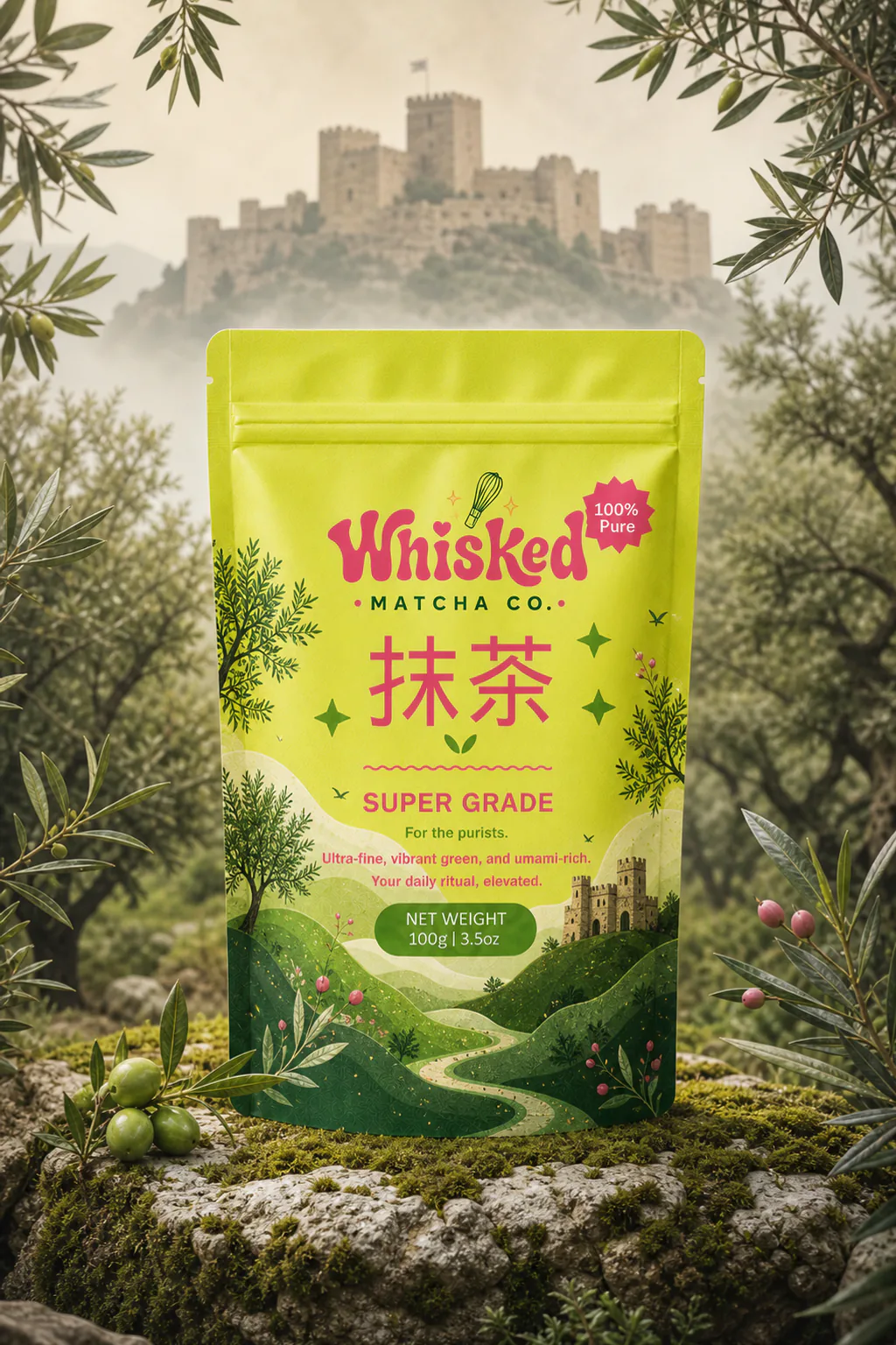 Whisked Daily Matcha Pouch design 9