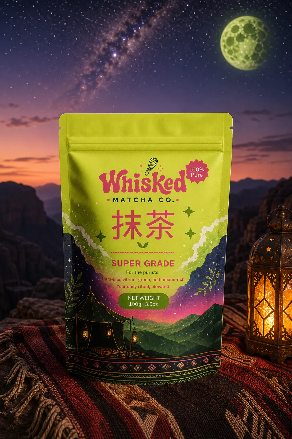 Whisked Daily Matcha Pouch design 10